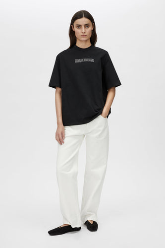 Camilla and Marc Rigel Logo Tee - Black Hyde Boutique