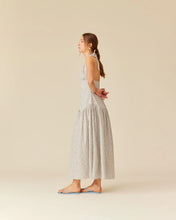 Load image into Gallery viewer, Ruby Relaxe Halter Dress - Olive Stripe
