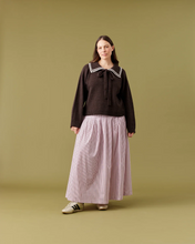 Load image into Gallery viewer, Ruby Swann Sweater - Java Cream Stripe
