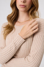 Load image into Gallery viewer, Marlow Reign Long Sleeve Knit - Wheat Hyde Boutique
