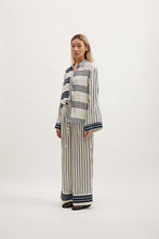 Load image into Gallery viewer, Remain Brynn Shirt - Ivory with Navy Stripe  Hyde Boutique   
