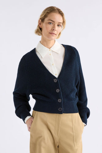 Elk Saari Cardigan - Bright Navy Hyde Boutique