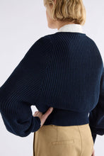Load image into Gallery viewer, Elk Saari Cardigan - Bright Navy Hyde Boutique
