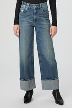 Load image into Gallery viewer, Paige Sasha Ankle Wide Cuff Jean - Blue Note Distressed Hyde Boutique
