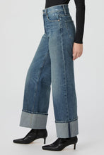 Load image into Gallery viewer, Paige Sasha Ankle Wide Cuff Jean - Blue Note Distressed Hyde Boutique
