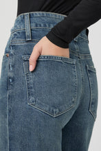 Load image into Gallery viewer, Paige Sasha Ankle Wide Cuff Jean - Blue Note Distressed Hyde Boutique
