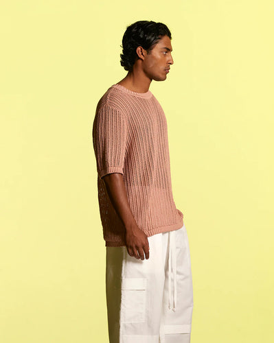 Standard Issue Cotton Lattice Universal T-Shirt - Blossom  Hyde Boutique   