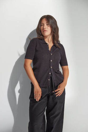 Standard Issue Cotton Universal Shirt - Black Hyde Boutique