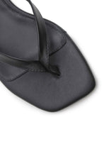 Load image into Gallery viewer, La Tribe Square Toe Thong - Black Hyde Boutique
