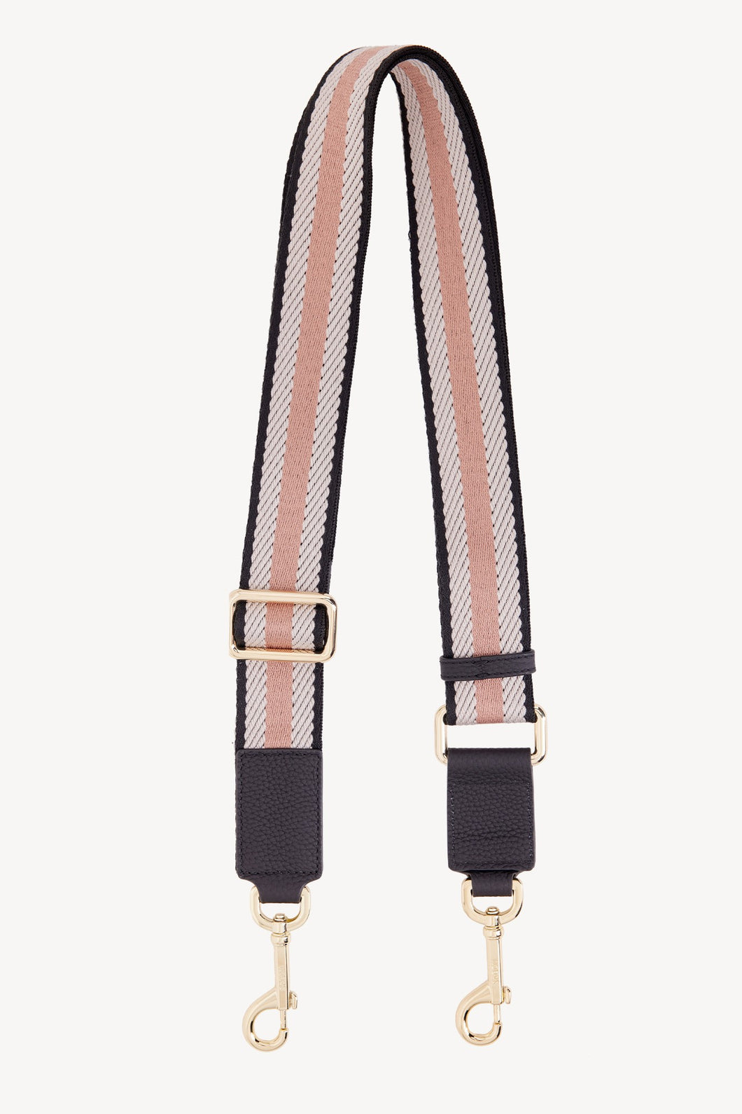 SABEN Feature Strap - Black + White + Desert Rose Handbags Saben