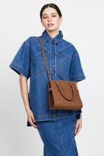 Load image into Gallery viewer, SABEN Beau Crossbody with Handles - Nutshell + Suede  Hyde Boutique   
