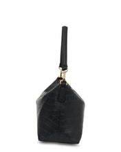 Load image into Gallery viewer, Saben Claudia Shoulder Bag - Black Croc Bag Saben
