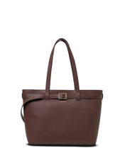 Load image into Gallery viewer, SABEN Tabby Shoulder Bag - Espresso + Bronze Accessories > Women > Accessories > Bags &amp; Handbags > Shoulder Bags > Saben Hyde Boutique
