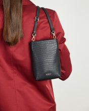 Load image into Gallery viewer, Saben Maggie Crossbody - Black Luxe Emboss Hyde Boutique
