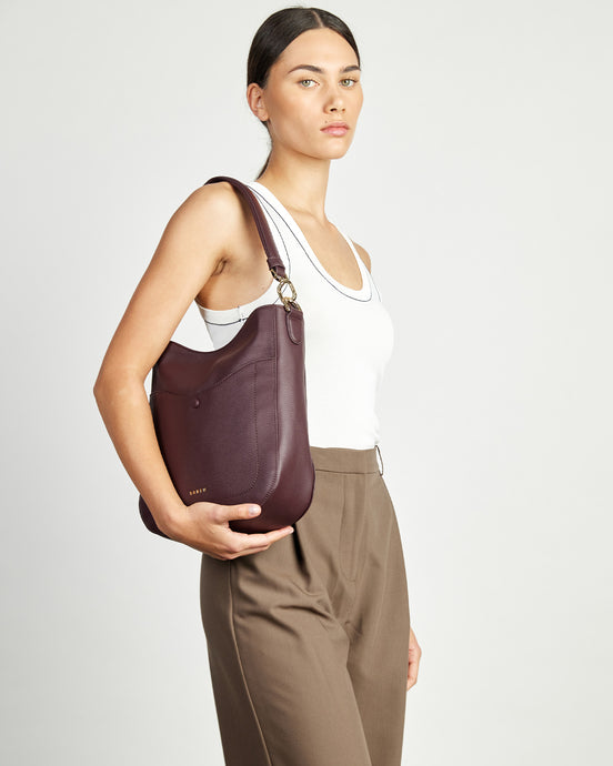 Saben Rebe Shoulder Bag - Merlot Arriving 15 April Hyde Boutique