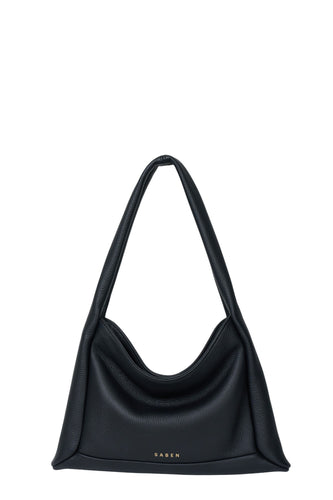 Saben Hazel Shoulder Bag - Black Luxe Bag Saben