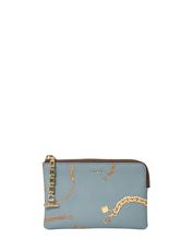 Load image into Gallery viewer, Saben Poppy Pouch - Duck Egg Chain Print Hyde Boutique
