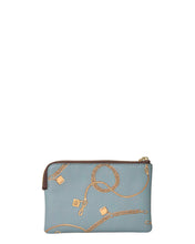 Load image into Gallery viewer, Saben Poppy Pouch - Duck Egg Chain Print Hyde Boutique
