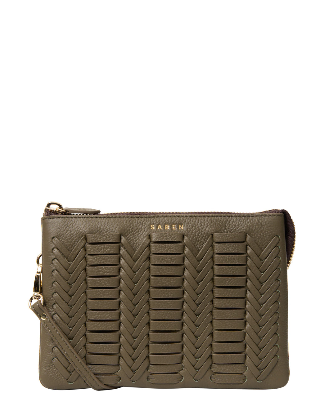 Saben Tilly's Big Sis Crossbody - Rosemary Chevron Hyde Boutique