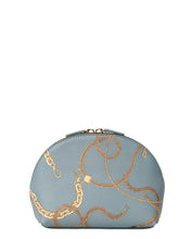 Load image into Gallery viewer, Saben Gabi Make-Up Pouch - Duck Egg Chain Print Hyde Boutique
