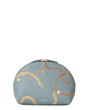 Load image into Gallery viewer, Saben Gabi Make-Up Pouch - Duck Egg Chain Print Hyde Boutique
