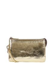 Load image into Gallery viewer, Saben Tilly Crossbody - Light Gold Crinkle  Hyde Boutique   
