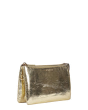 Load image into Gallery viewer, Saben Tilly Crossbody - Light Gold Crinkle  Hyde Boutique   
