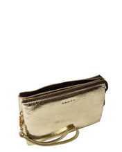 Load image into Gallery viewer, Saben Tilly Crossbody - Light Gold Crinkle  Hyde Boutique   
