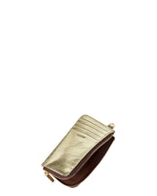 Load image into Gallery viewer, Saben Winona Card Holder - Gold Crinkle Card holder Saben   
