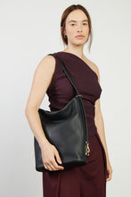 Load image into Gallery viewer, Saben June Shoulder Bag - Black Pebble Hyde Boutique

