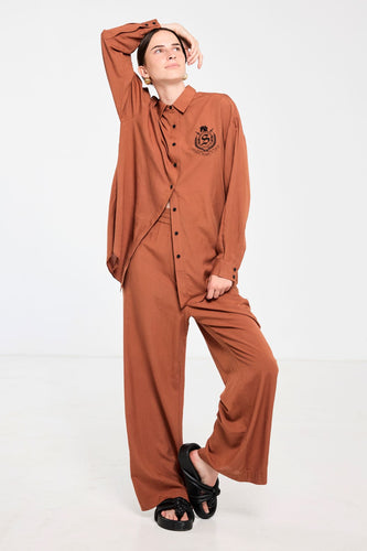 Salasai Country Club Pant - Chestnut  Hyde Boutique   