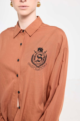 Salasai Country Club Shirt - Chestnut  Hyde Boutique   