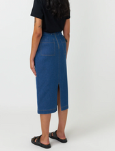 Load image into Gallery viewer, Sylvester by Kate Sylvester Denim Skirt - Mid Blue  Hyde Boutique   
