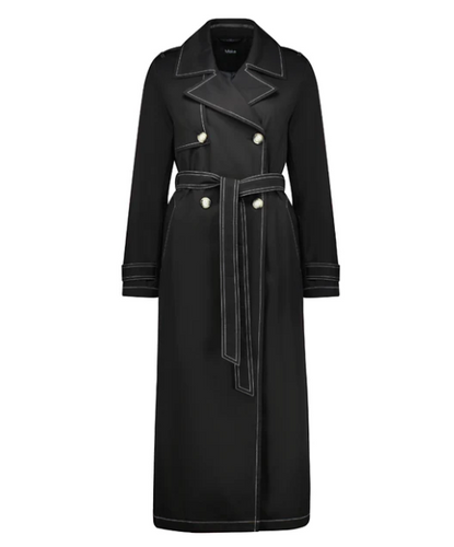 Moke Kim Trench Coat - Black coat Moke   