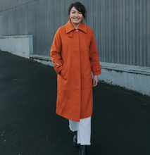Load image into Gallery viewer, Moke Maddie Wool Coat - Pumpkin coat Moke   
