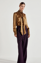 Load image into Gallery viewer, Shjark Bowie Blouse - Gold Top Hyde Boutique   
