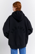 Load image into Gallery viewer, Karen Walker Runaway Arch Recycled Cotton Oversized Hoodie - Black  Hyde Boutique   
