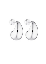 Load image into Gallery viewer, Porter Baby Blob Earrings - Silver  Hyde Boutique   
