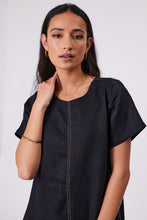 Load image into Gallery viewer, Marlow Sicily Linen Dress - Black  Hyde Boutique   
