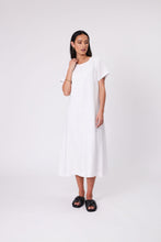 Load image into Gallery viewer, Marlow Sicily Linen Dress - White  Hyde Boutique   
