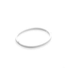 Load image into Gallery viewer, Silk &amp; Steel Voyage Bangle - Silver
