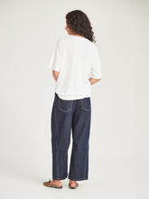 Load image into Gallery viewer, Sills Jayden Knit Tee - White Hyde Boutique
