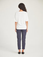 Load image into Gallery viewer, Sills Vera V Knit Tee - White Hyde Boutique
