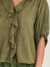 Load image into Gallery viewer, Sills Elodie Blouse - Grass Green

