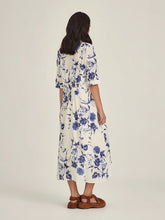 Load image into Gallery viewer, Sills Courtney Dress - Lapis/Chalk
