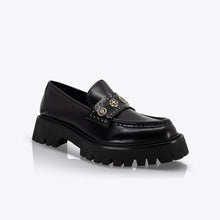 Load image into Gallery viewer, Sol Sana Maritime Loafer - Black /Gold  Hyde Boutique   
