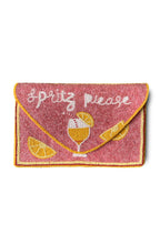 Load image into Gallery viewer, Dark Hampton Spritz Please Beaded Bag Hyde Boutique
