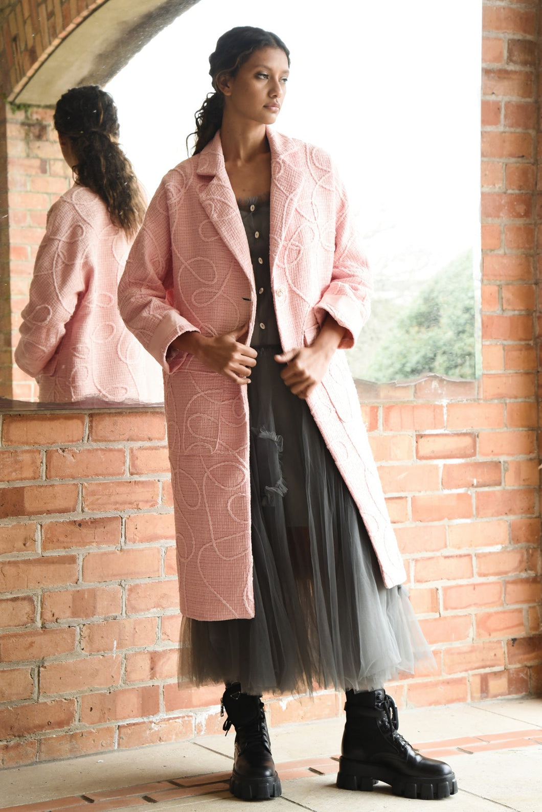 Trelise Cooper Walk In Beauty Coat - Pink  Hyde Boutique   
