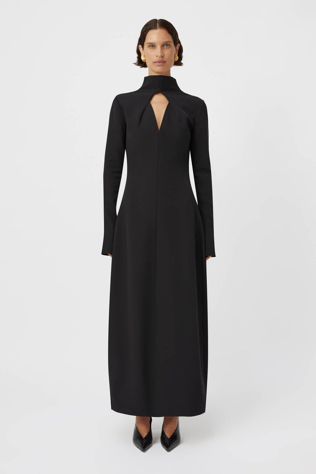 Camilla and Marc Tenera Dress - Black  Hyde Boutique   