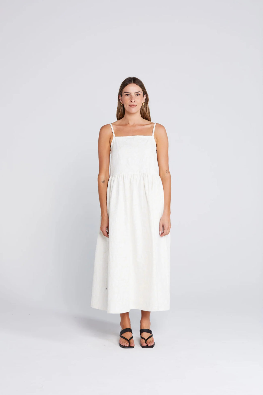 Thing Thing Ziggle Dress - Creamy Daisy